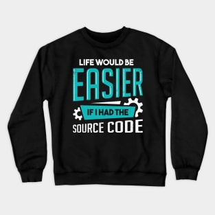 Funny Programming Code Programmer Coder Gift Crewneck Sweatshirt